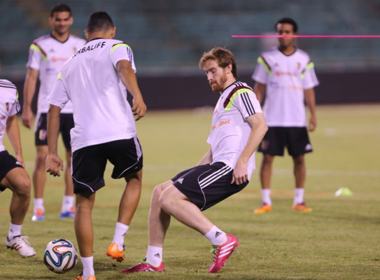 Venezuela quedó lista para el amistoso ante Honduras